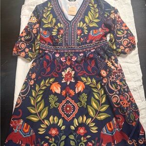 Vibrant Floral women’s‎ Dress